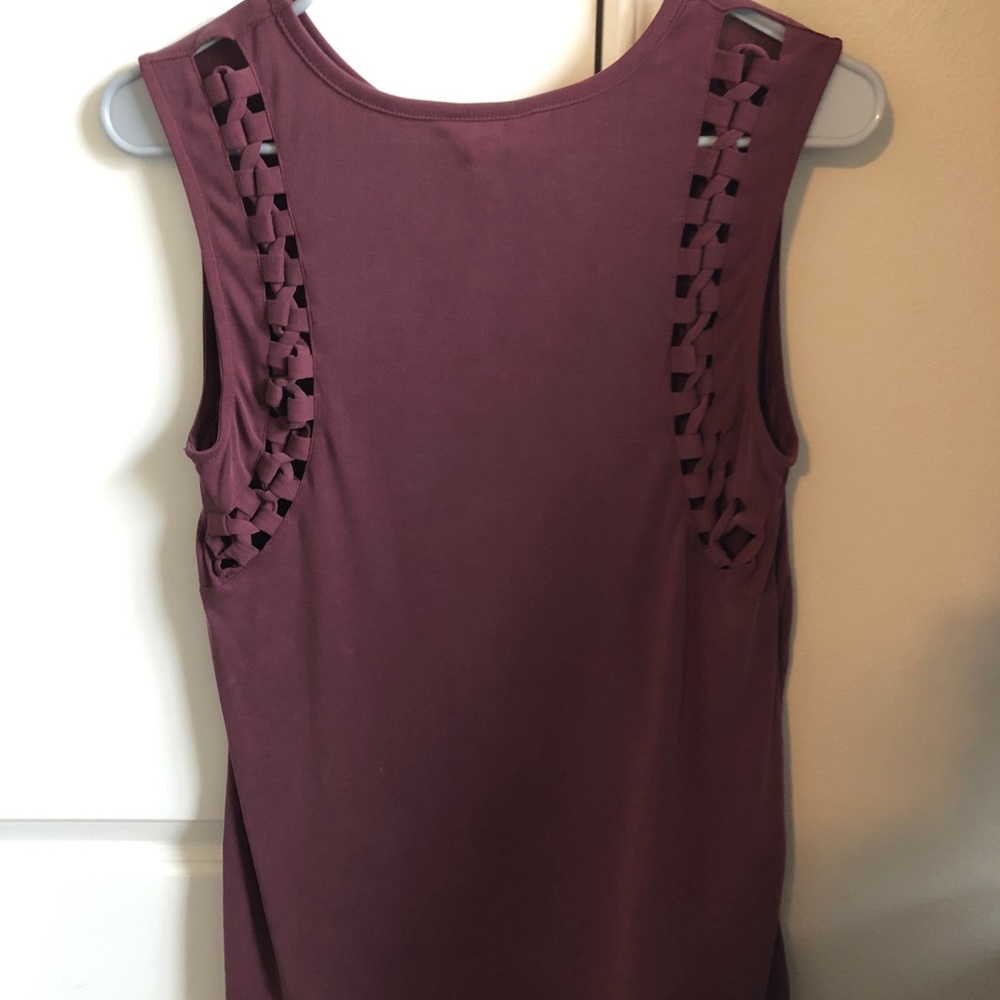 Deep Red Tank Top